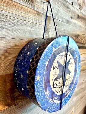Large Hat Box, Storage, Organization, or Home Decor
